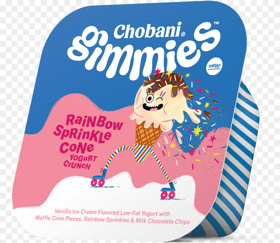 Rsc Kids Crunch 4oz 2018 Rend Tltd R Beauty Rgb V2 Chobani Gimmies Yogurt Tubes, Advertisement, Poster, Cream, Dessert Png