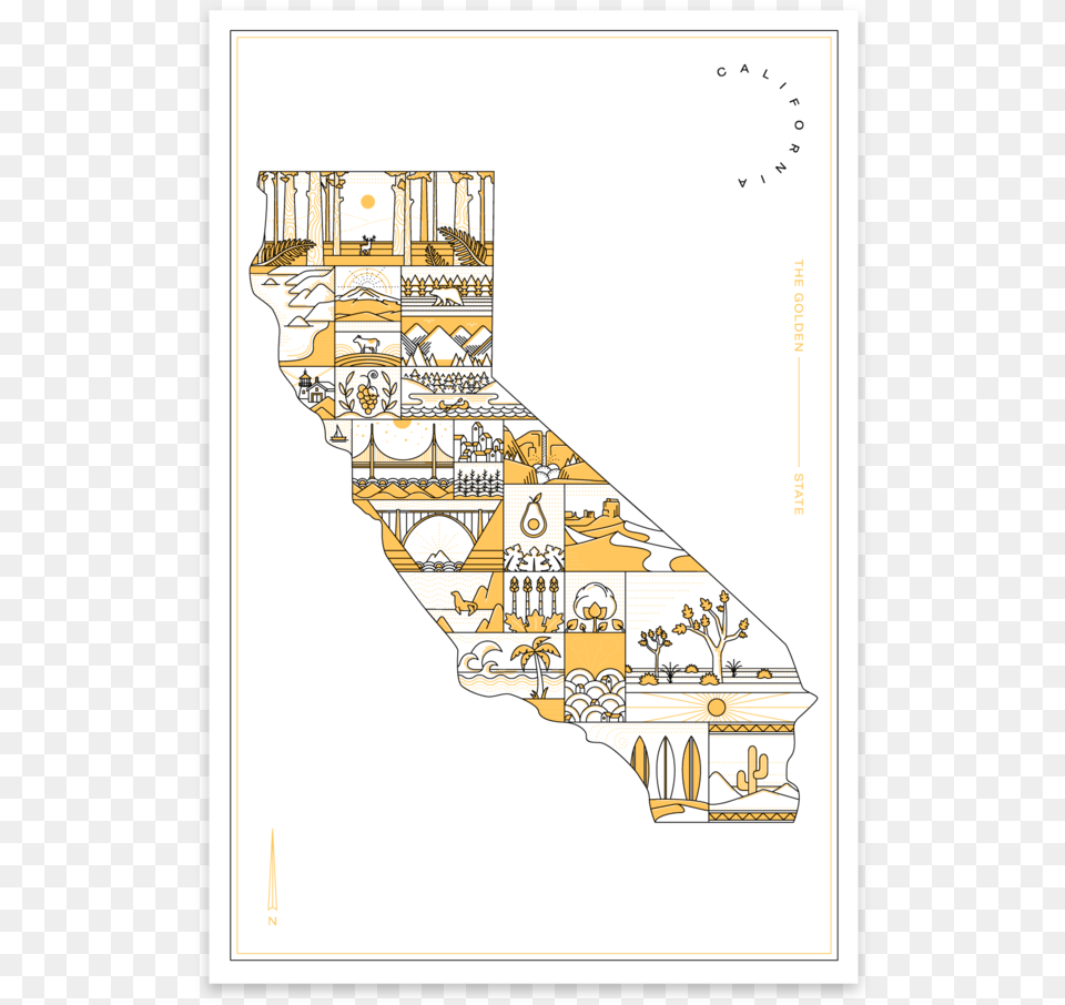 Rsd Prints California Letterpress Plan, Architecture, Building, House, Housing Free Png
