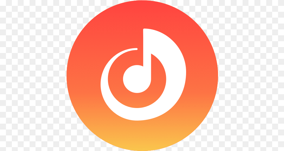 Rshare For Google Play Music Android App Market Youtube Music Icon Orange, Text, Logo, Disk, Number Free Png