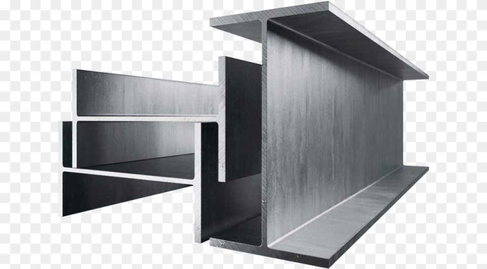 Rsj Universal Steel Beam Beams Steel, Shelf, Aluminium, Furniture, Table Free Transparent Png