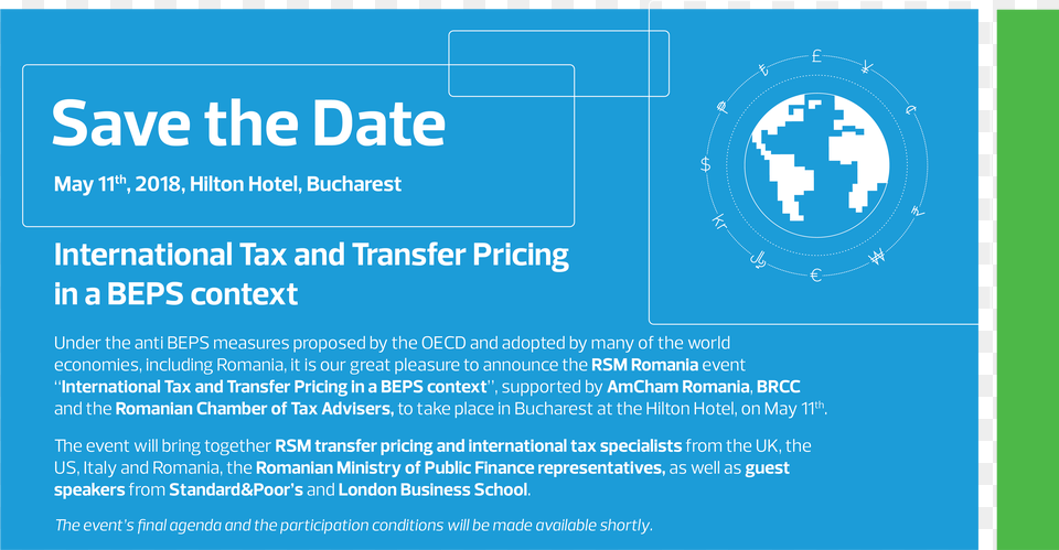 Rsm Romania Beps Event Open Graph 01 01 01 Base Erosion And Profit Shifting, Advertisement, Poster Png Image