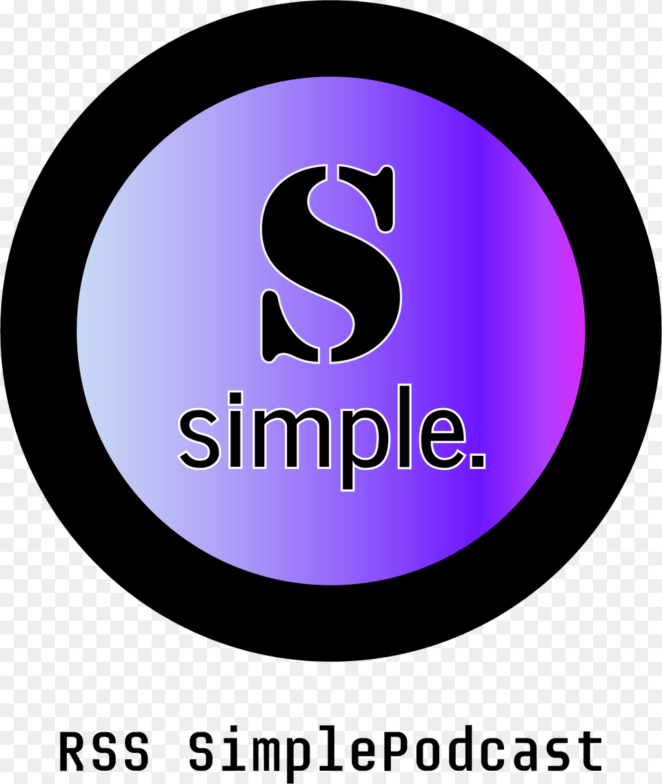 Rss Simplepodcast Circle, Logo, Disk, Symbol, Sticker Png