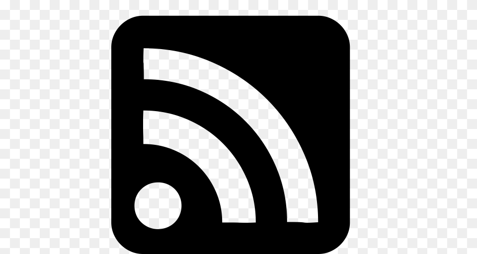 Rss Subscribe Icon With And Vector Format For Unlimited, Gray Free Transparent Png
