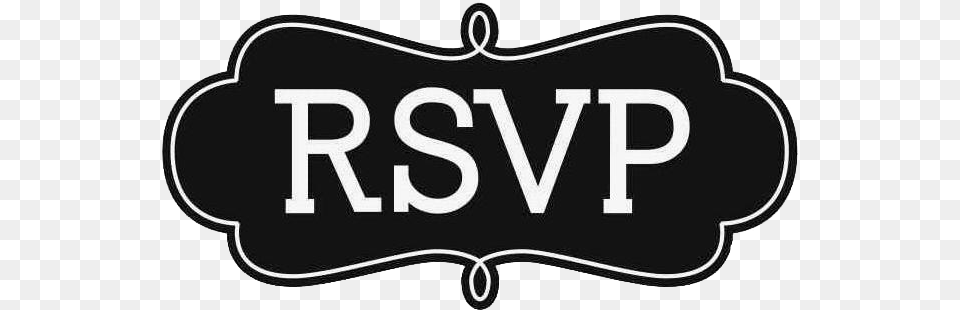 Rsvp Calligraphy, Logo, Sticker, Text Free Transparent Png