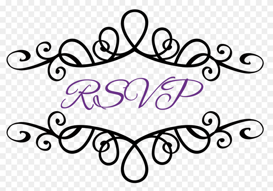 Rsvp Clipart Gallery Images, Purple, Text, Light, Blackboard Free Png Download