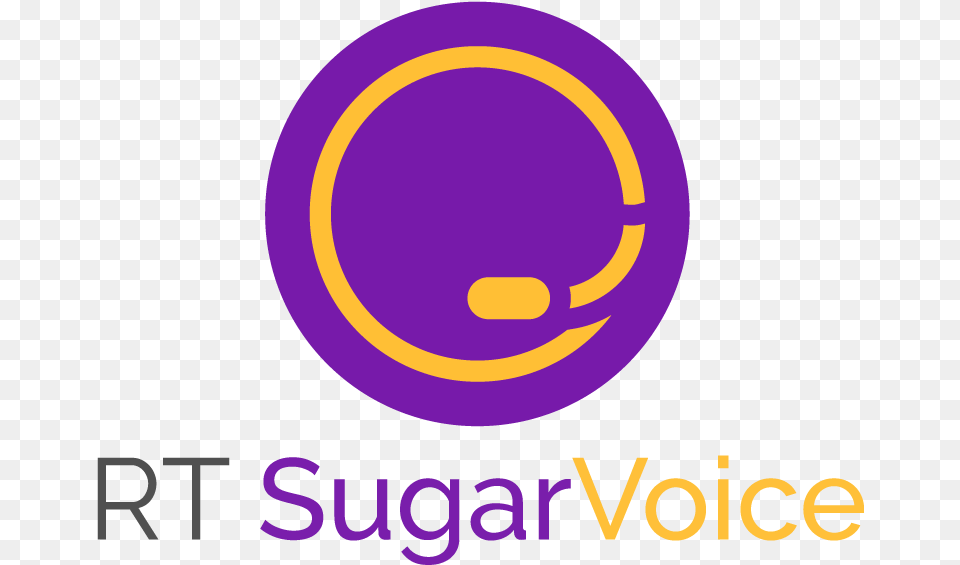 Rt Sugarvoice Your Personal Voice Assistant Sugarcrm Module Circle, Logo, Purple Free Png Download