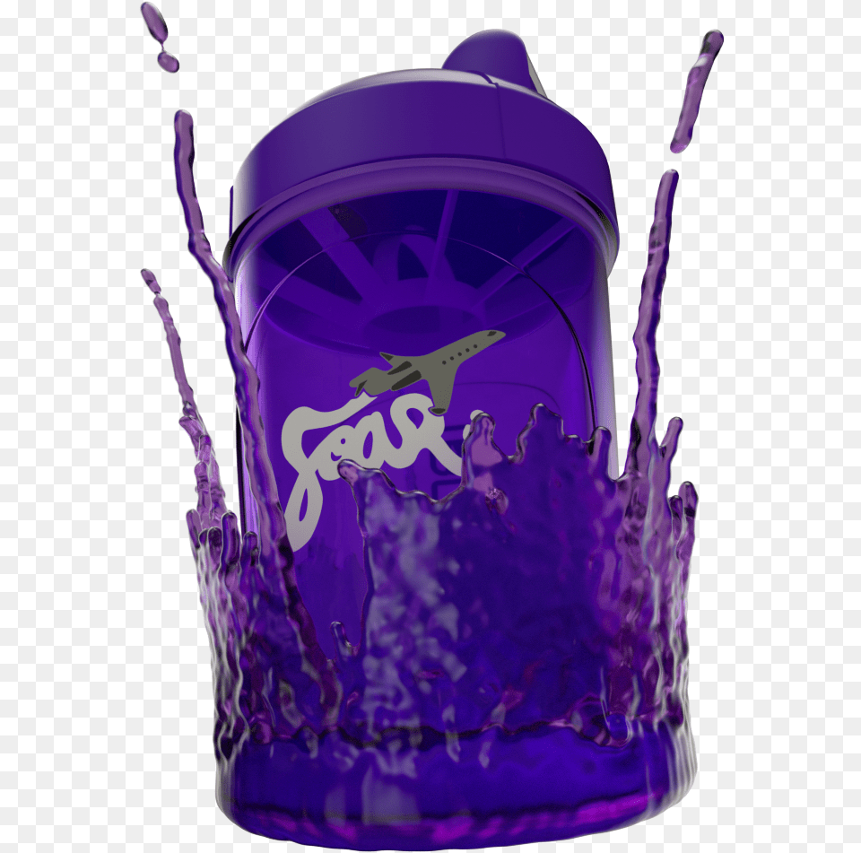 Rtfkt Core Janik M Lid, Bottle, Purple, Person Free Transparent Png