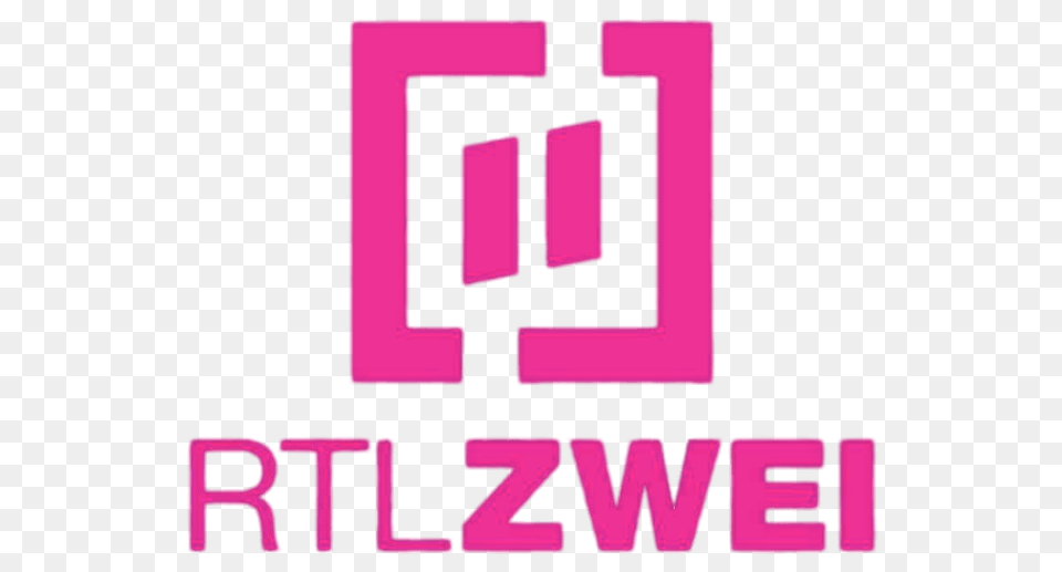 Rtl Zwei New Logo Pink, Purple, Green, Text Free Transparent Png