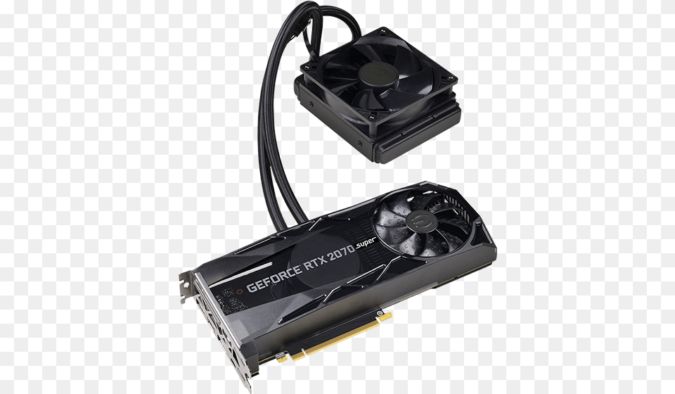 Rtx 2070 Super Water Cooled, Computer Hardware, Electronics, Hardware, Adapter Png