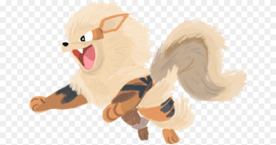 Ru Arcanine Attack Animation, Baby, Person, Animal, Mammal Png