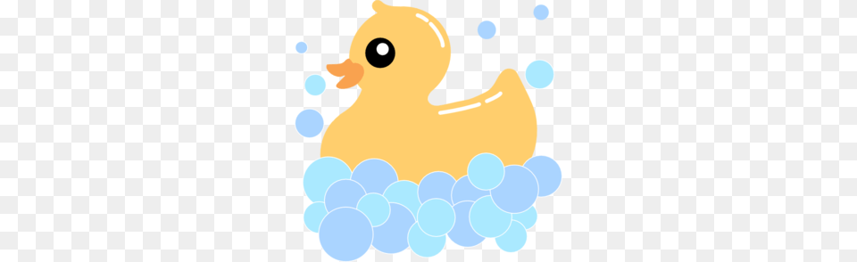Rub Duck Bubbles Clip Art, Animal, Bird, Baby, Person Png Image