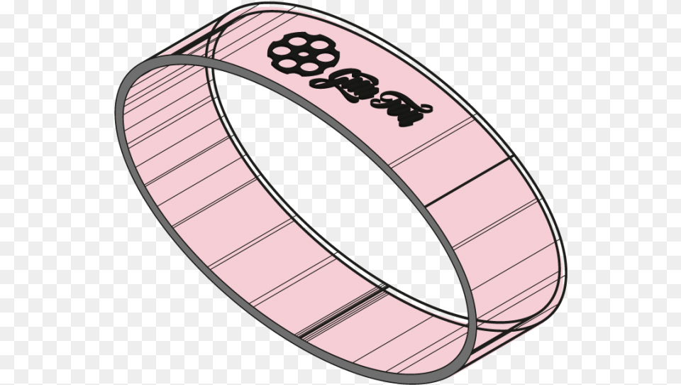 Rubber Band Pinkie White Solid, Accessories, Bracelet, Jewelry, Disk Free Transparent Png