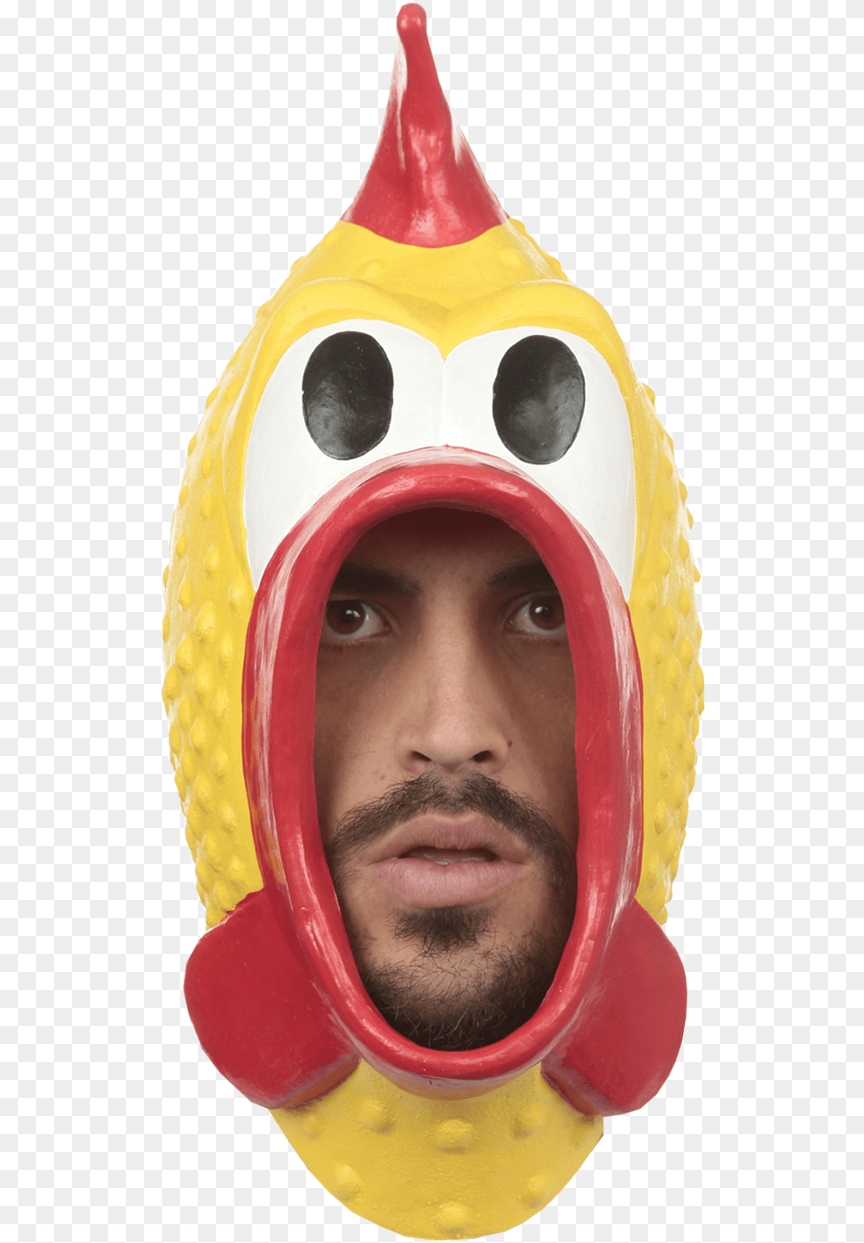 Rubber Chicken Rubber Chicken Mask, Helmet, Clothing, Hat, Cap Free Png