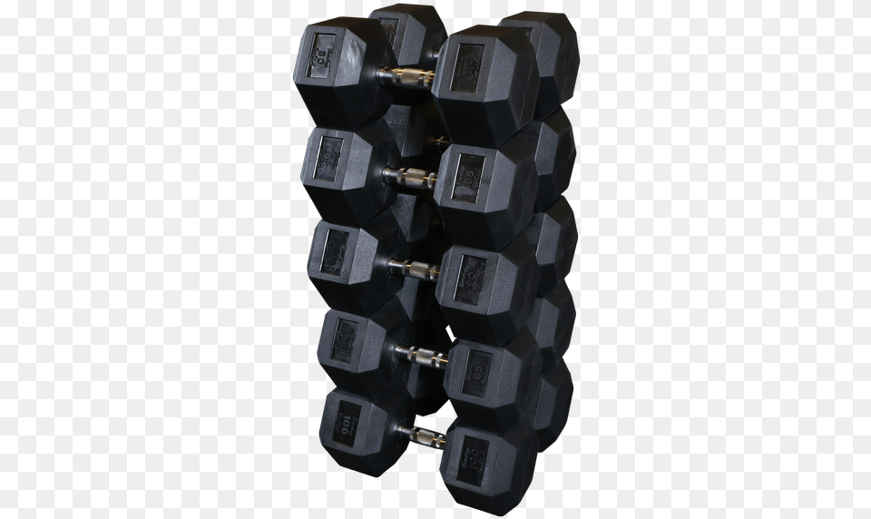 Rubber Coated Hex Dumbbell Sets Body Solid Rubber Hex Dumbbell Set, Fitness, Gym, Gym Weights, Sport Png Image