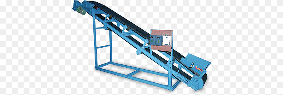 Rubber Conveyor Belt Fly Ash Bricks Belt Conveyor, Machine Free Transparent Png