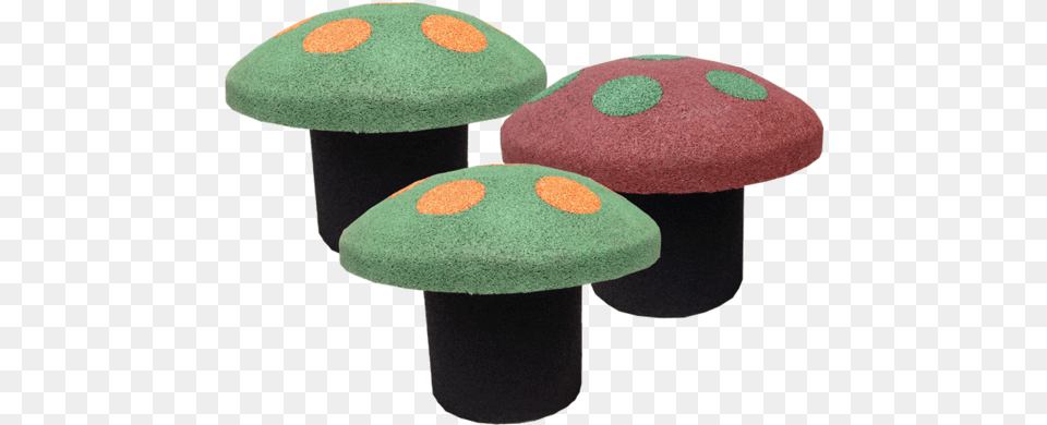 Rubber Designs Shroom Stepper Group Of Three Poker Table, Fungus, Mushroom, Plant, Agaric Free Png