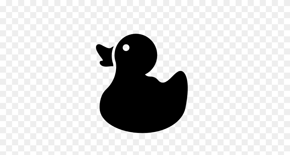 Rubber Duck, Silhouette, Animal, Cat, Mammal Png