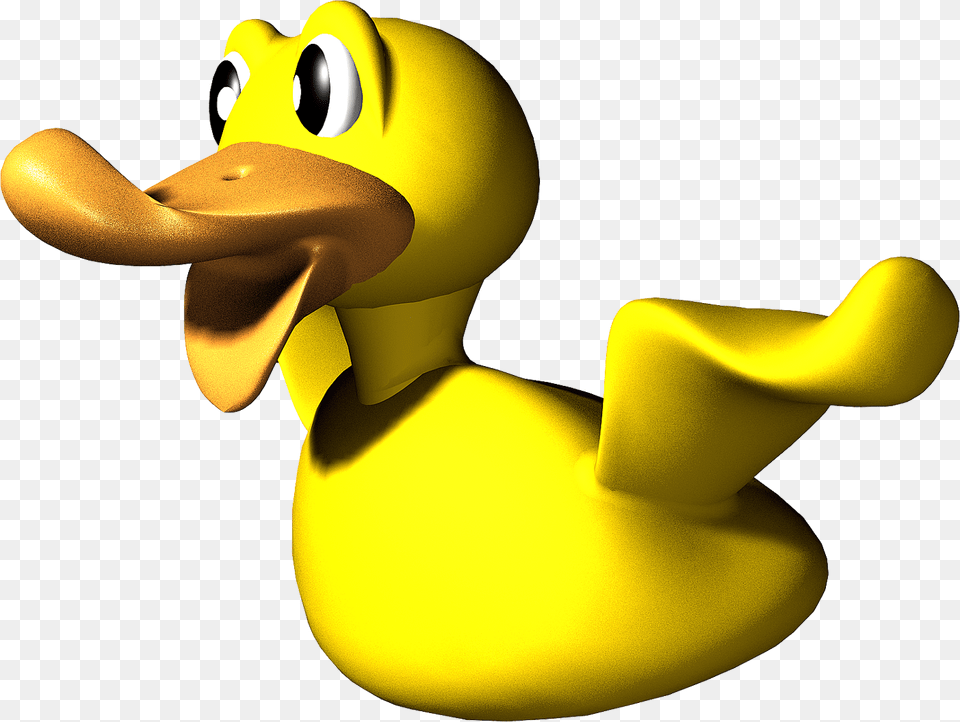 Rubber Duck, Animal, Bird Png Image