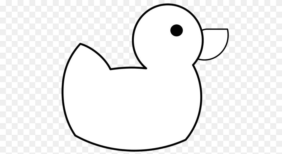 Rubber Duck Clipart Black And White Clip Art Images, Animal, Bird, Astronomy, Moon Png Image