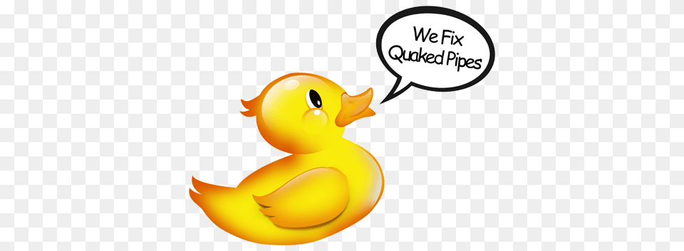 Rubber Duck Plumbing, Animal, Bird Free Png Download