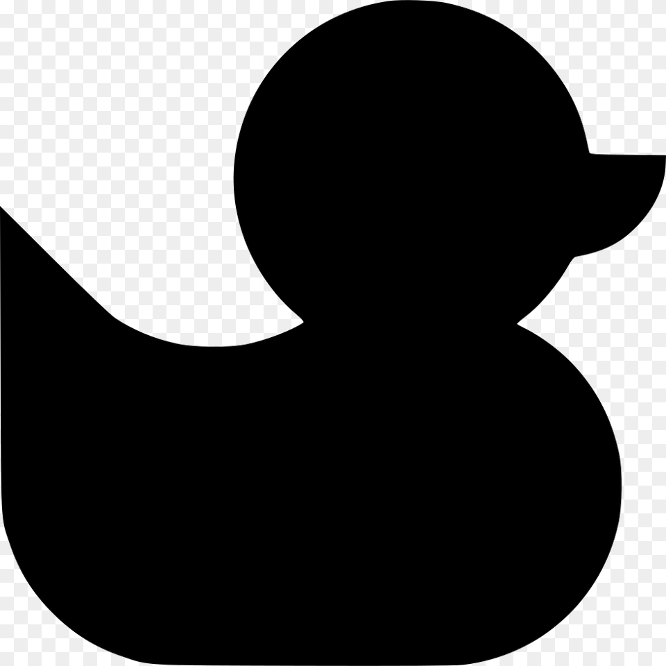 Rubber Duck Rubber Duck Icon, Silhouette, Stencil Free Transparent Png