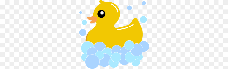 Rubber Duckie Clipart, Animal, Bird, Duck, Baby Png Image
