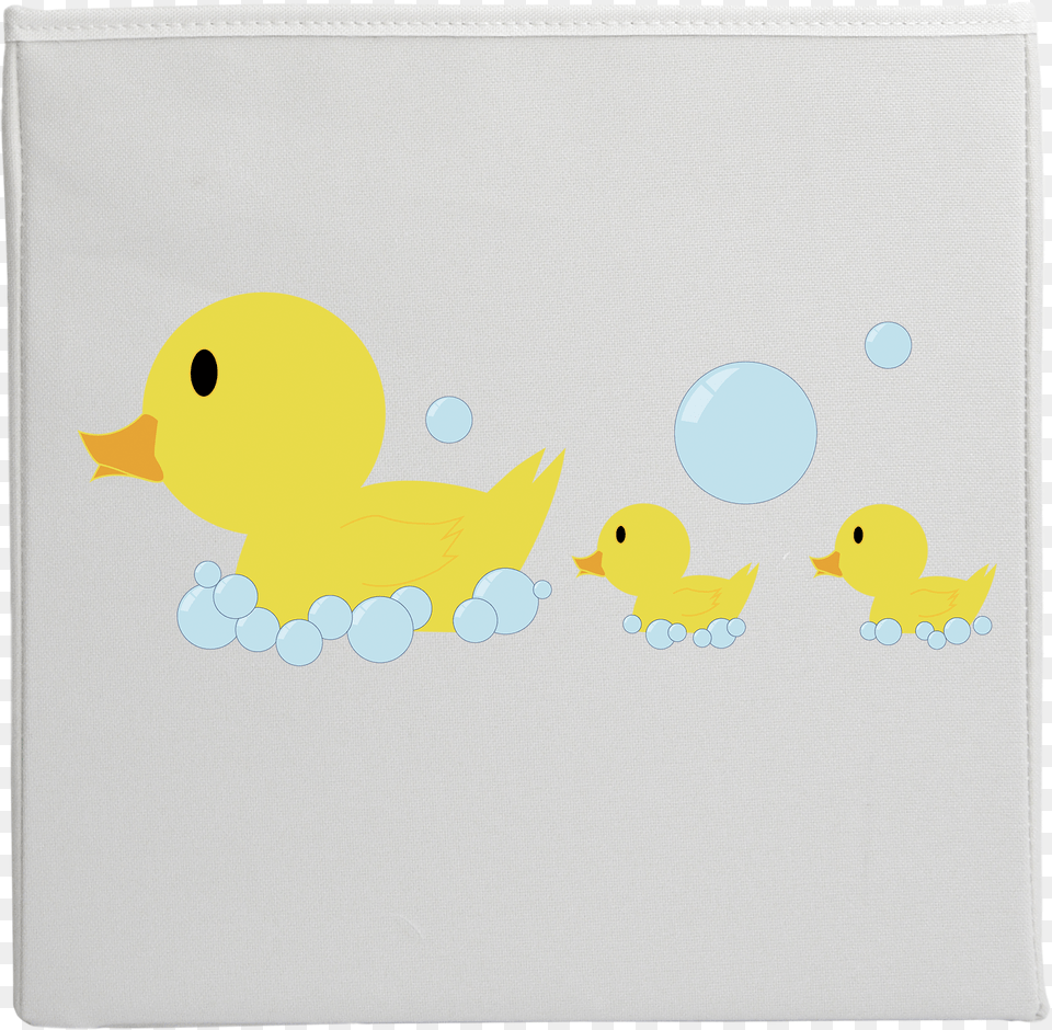 Rubber Duckies Storage Bin Duck, White Board, Animal, Bird Free Png Download