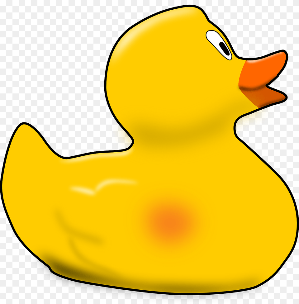 Rubber Ducky Clip Art Transparent Background, Animal, Bird, Duck, Clothing Free Png Download