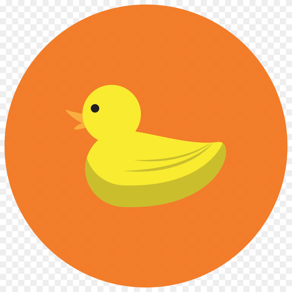 Rubber Ducky Icon, Produce, Banana, Food, Fruit Png Image