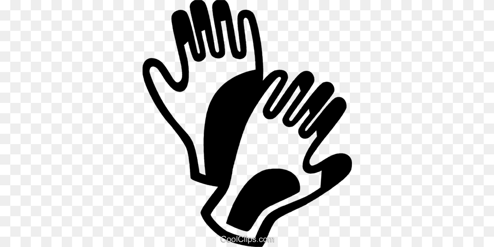 Rubber Gloves Royalty Free Vector Clip Art Illustration, Baseball, Baseball Glove, Clothing, Glove Png Image