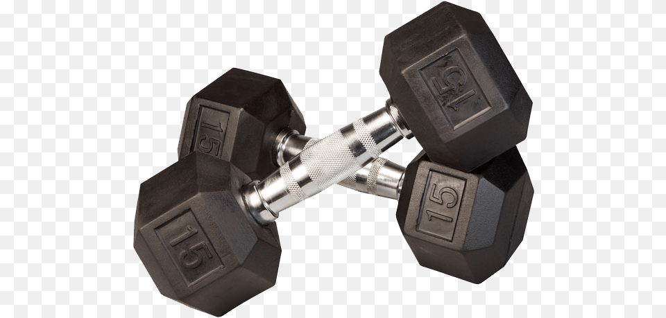 Rubber Hex Dumbbells, Fitness, Gym, Gym Weights, Sport Png