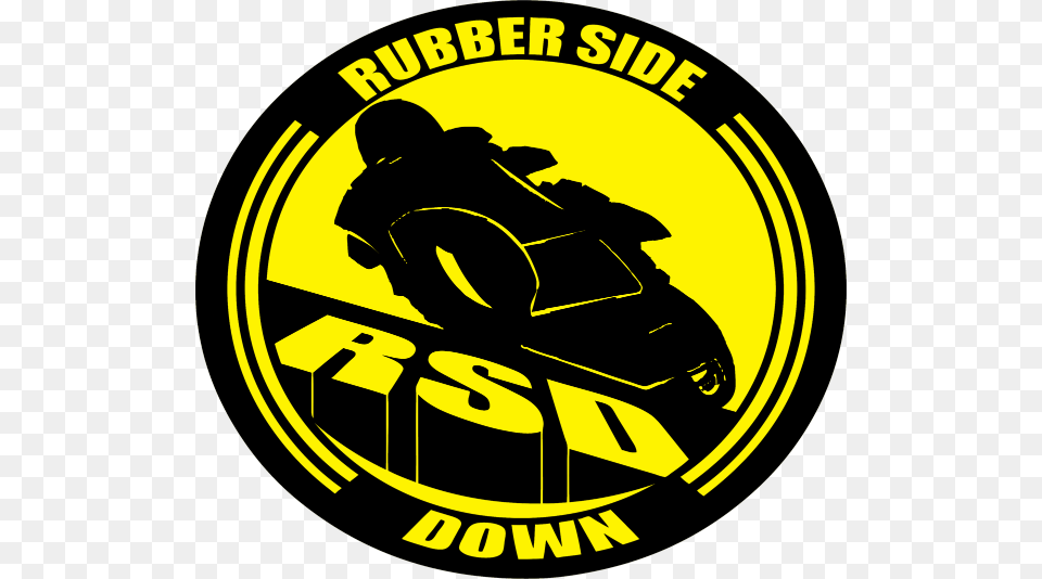 Rubber Side Down Motorsport Clothing Liberia Mia, Logo, Person Free Png Download