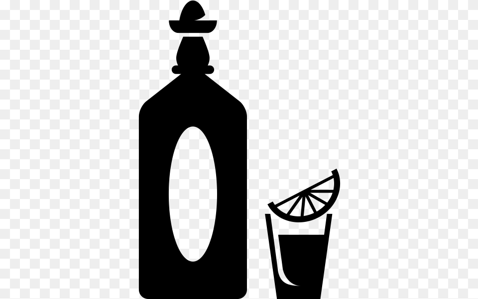 Rubber Stamps Stampmore Industries Tequila Icon, Gray Free Png