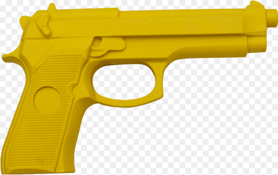 Rubber Training Gun, Firearm, Handgun, Weapon Free Png
