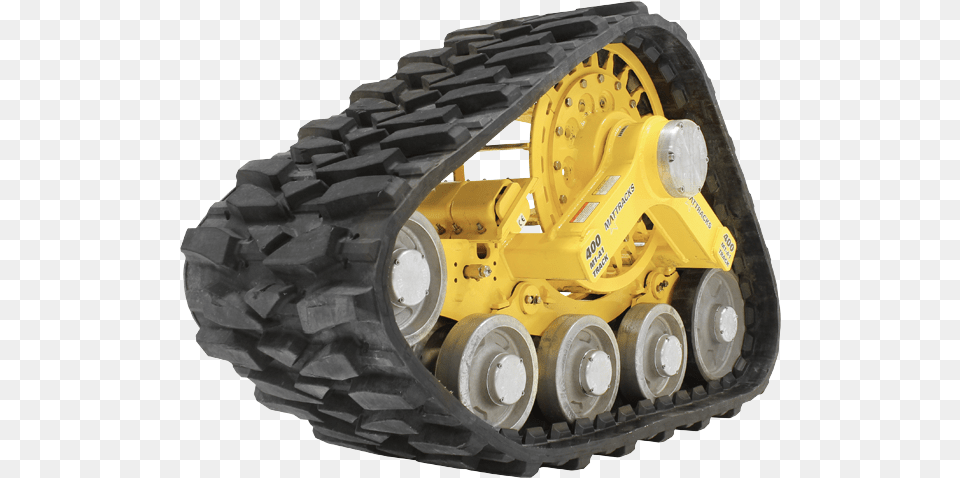 Rubber Vehicle Tracks, Wheel, Tire, Machine, Alloy Wheel Free Png Download