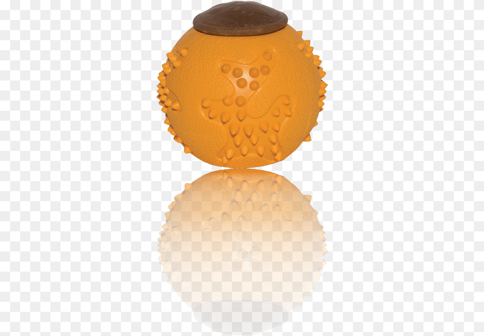 Rubbertuff Treat Ball Starmark Rubbertuff Treat Ball Dog Toy Small, Lamp, Birthday Cake, Cake, Cream Free Png Download