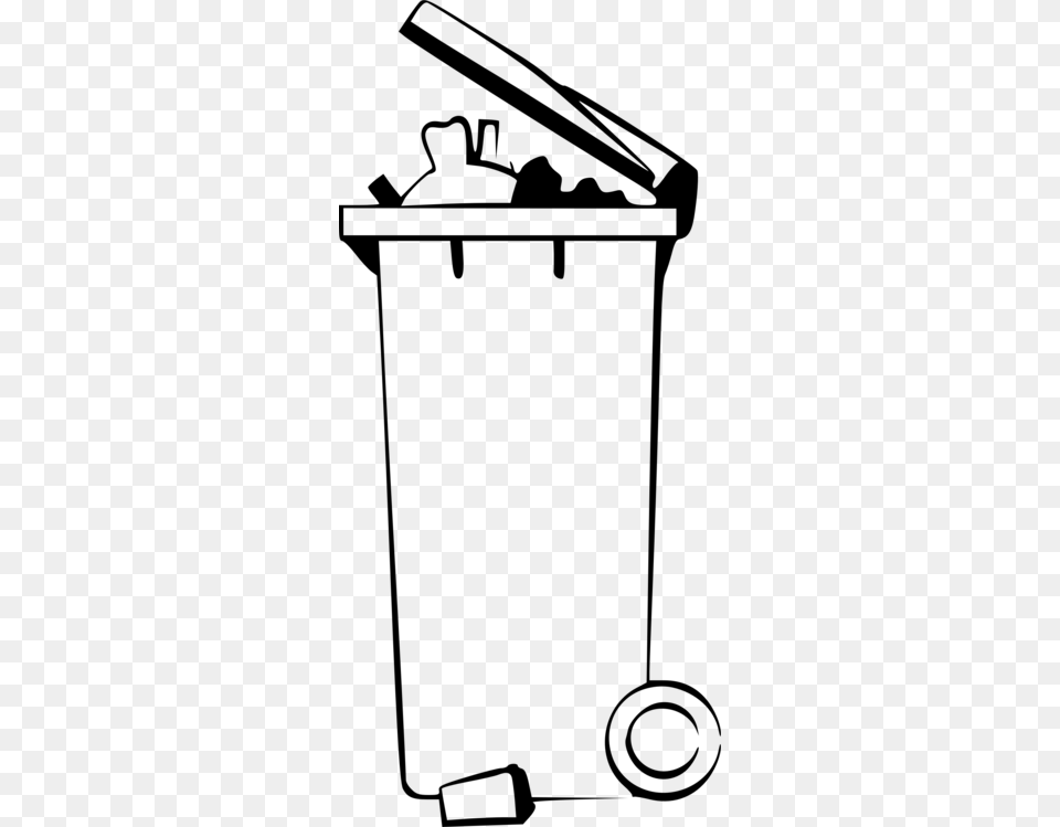 Rubbish Bins Waste Paper Baskets Drawing Table Computer Icons, Gray Free Png Download
