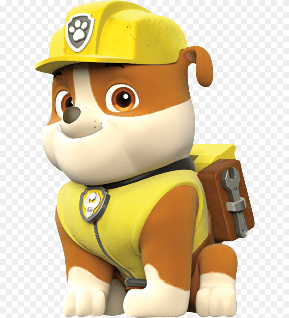 Rubble Paw Patrol, Toy, Clothing, Hardhat, Helmet Free Png