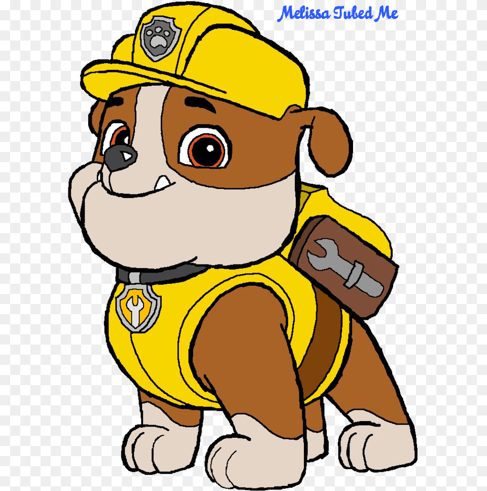 Rubble Paw Patrol By Andrewsurvivor Clipart Paw Patrol Rubble, Baby, Person, Face, Head Png