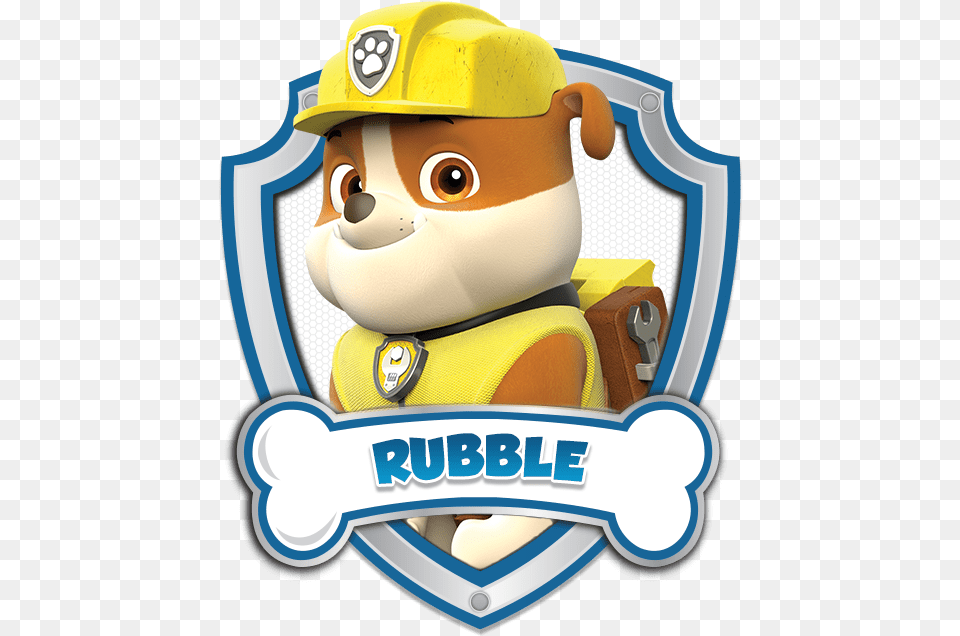 Rubble Paw Patrol Logo 5 By Carolyn Paw Patrol Rubble Free Png Download