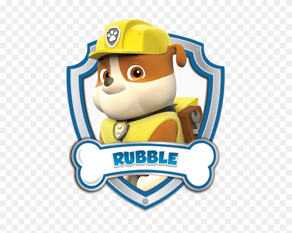 Rubble Paw Patrol Logo, Baby, Person, Face, Head Free Png