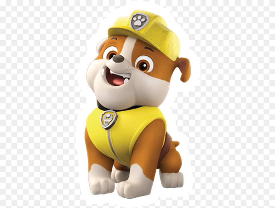 Rubble Zuma Paw Patrol, Plush, Toy, Nature, Outdoors Free Png Download