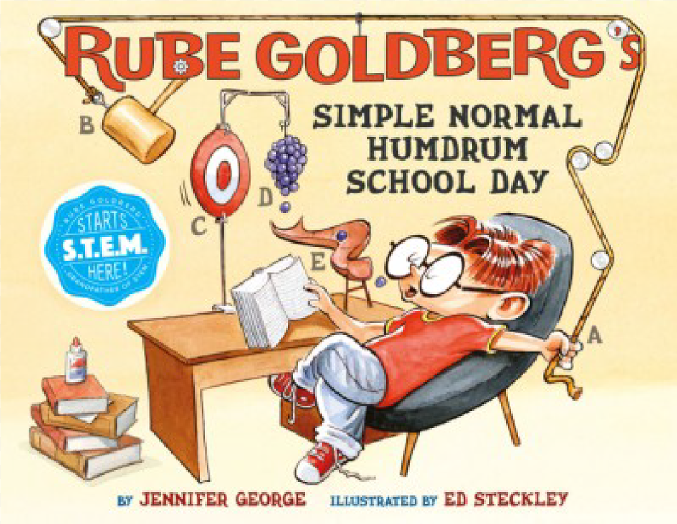 Rube Goldberg39s Simple Normal Humdrum School Day Is Rube Goldberg Books, Advertisement, Book, Comics, Publication Png Image