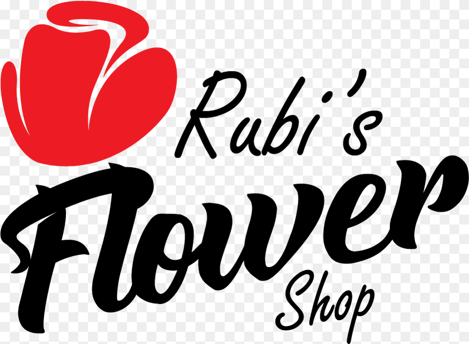 Rubi S Flower Shop Calligraphy, Plant, Petal, Tulip, Food Free Png