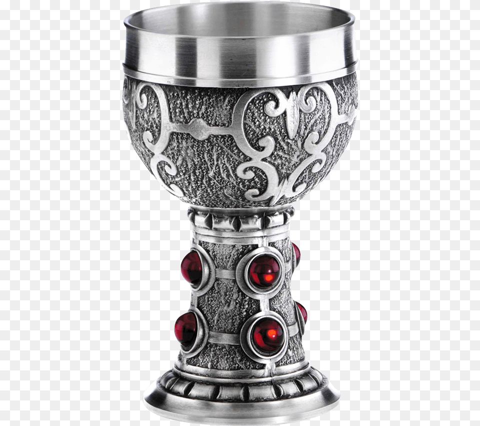 Rubin Wine Chalice, Glass, Goblet, Silver, Bottle Png