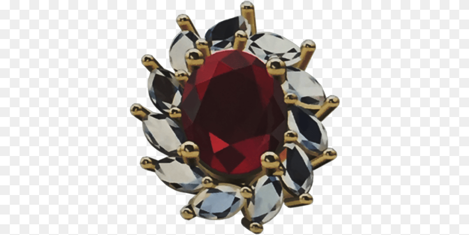 Ruby, Accessories, Jewelry, Brooch, Gemstone Png Image