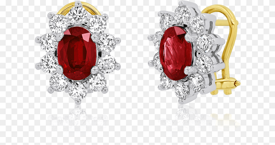 Ruby, Accessories, Earring, Gemstone, Jewelry Free Png Download