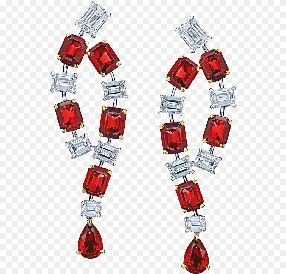 Ruby, Accessories, Earring, Jewelry, Gemstone Free Png Download