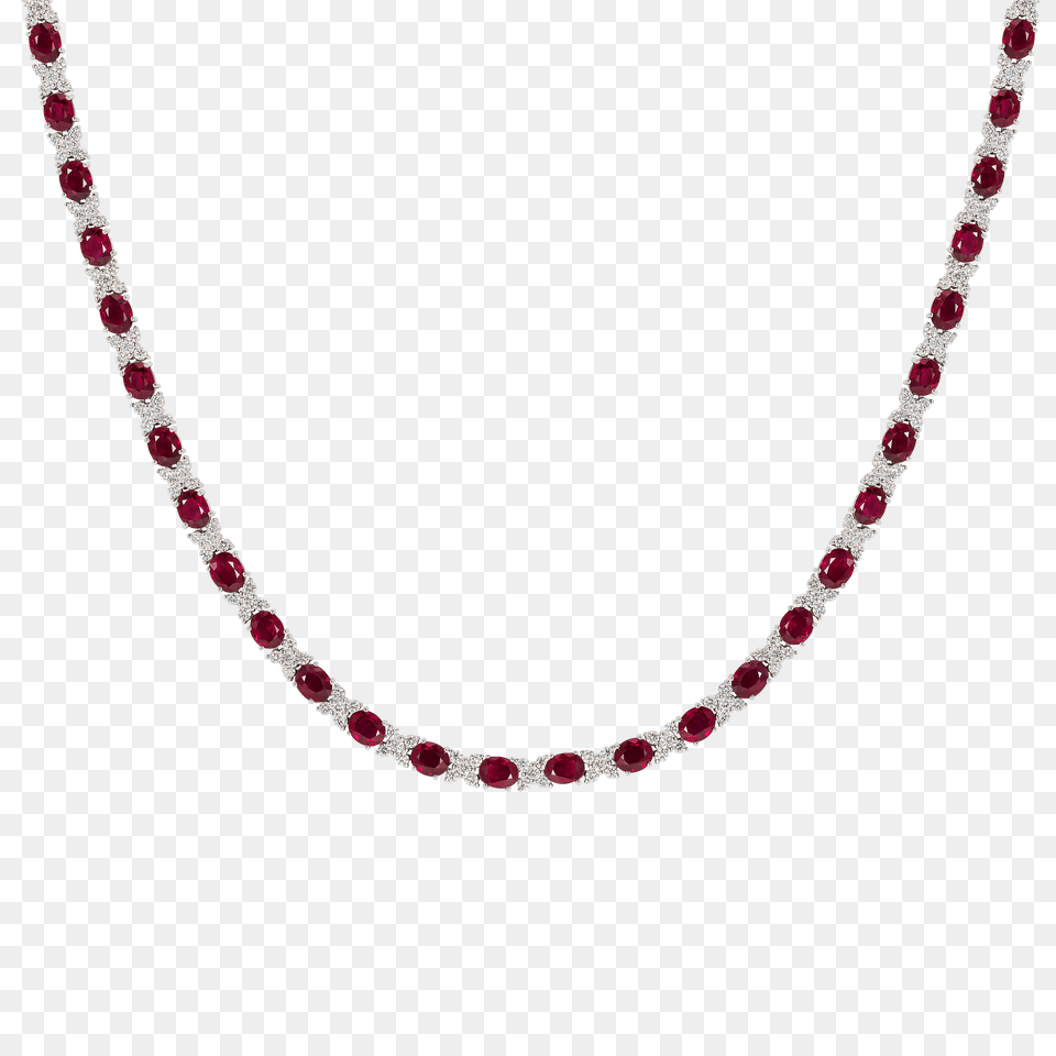 Ruby And Diamond Necklace, Accessories, Jewelry, Bead, Bead Necklace Free Transparent Png