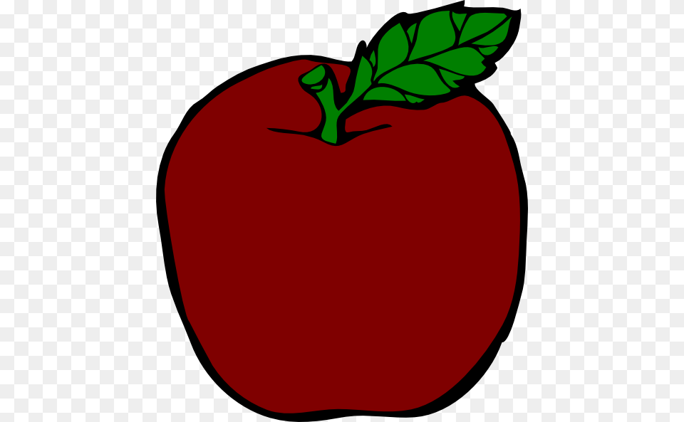 Ruby Apple Clip Art, Food, Fruit, Plant, Produce Free Png Download